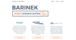 Desktop Screenshot of barinek.com